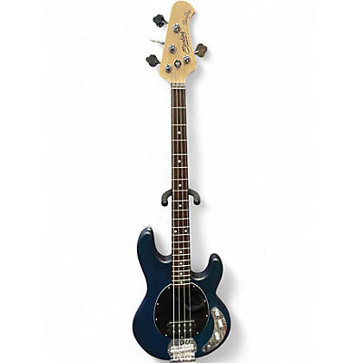 Used Sterling by Music Man SUB Series Stingray Deep Ocean Blue Electric Bass Guitar