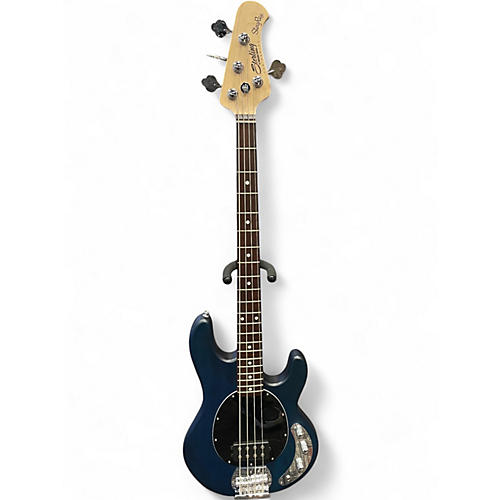 Used Sterling by Music Man SUB Series Stingray Deep Ocean Blue Electric Bass Guitar Deep Ocean Blue