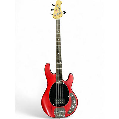 Used Sterling by Music Man SUB Series Stingray Ray4 Ruby Electric Bass Guitar