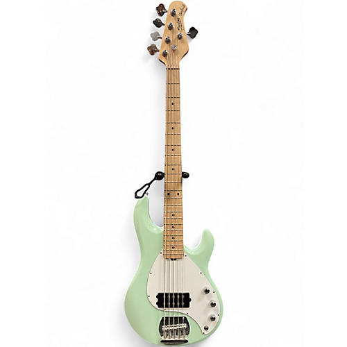 Used Sterling by Music Man SUB StingRay Ray5 Seafoam Green Electric Bass Guitar Seafoam Green