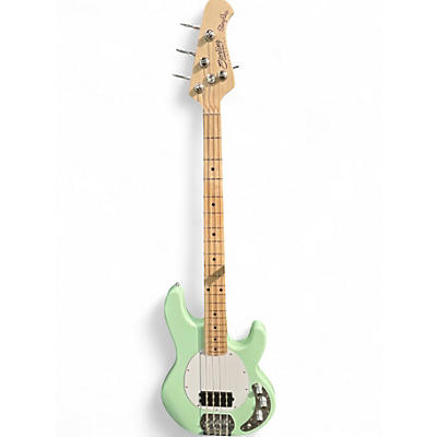 Used Sterling by Music Man SUB StingRay  Seafoam Green Electric Bass Guitar