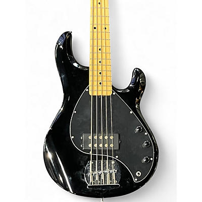 Used Sterling by Music Man SUB Stingray 5 Black Electric Bass Guitar