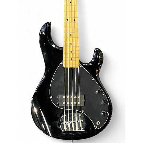 Used Sterling by Music Man SUB Stingray 5 Black Electric Bass Guitar Black