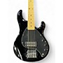 Used Sterling by Music Man SUB Stingray 5 Black Electric Bass Guitar Black