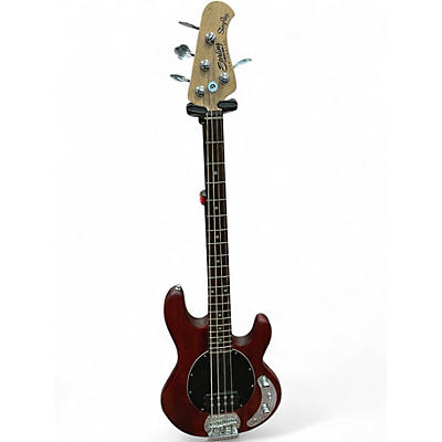 Used Sterling by Music Man SUB Stingray RAY4 Walnut Stain Electric Bass Guitar