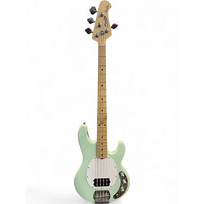 Used Sterling by Music Man SUB series Stingray Surf Green Electric Bass Guitar