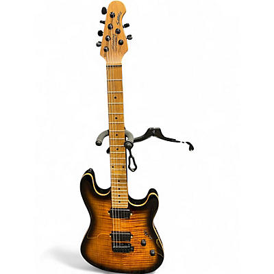 Used Sterling by Music Man Sabre Cobra Burst Solid Body Electric Guitar