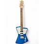 Used Sterling by Music Man Saint Vincent Metallic Blue Solid Body Electric Guitar Metallic Blue