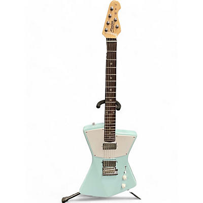 Sterling by Music Man Used Sterling by Music Man St. Vincent baby blue Solid Body Electric Guitar