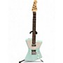 Used Sterling by Music Man Used Sterling by Music Man St. Vincent baby blue Solid Body Electric Guitar baby blue