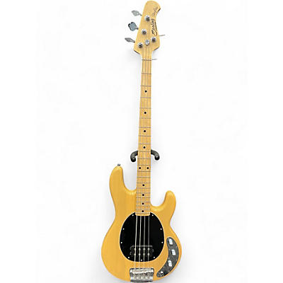 Sterling by Music Man Used Sterling by Music Man Sting Ray Butterscotch Electric Bass Guitar