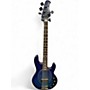 Used Sterling by Music Man Sting Ray Neptune Blue Electric Bass Guitar Neptune Blue