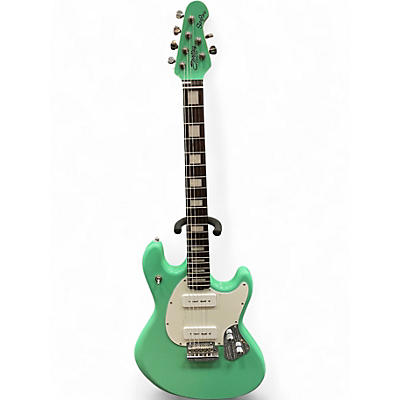 Used Sterling by Music Man Sting Ray Plus SR50X Seafoam Green Solid Body Electric Guitar