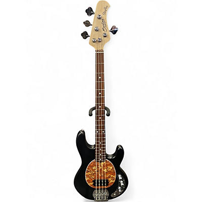 Used Sterling by Music Man StingRay Black Electric Bass Guitar