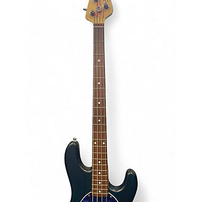 Sterling by Music Man Used Sterling by Music Man StingRay Blue Electric Bass Guitar