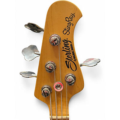 Used Sterling by Music Man StingRay Butterscotch Electric Bass Guitar