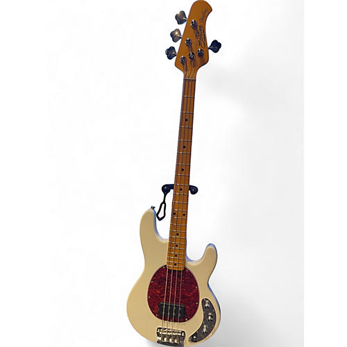 Used Sterling by Music Man StingRay Classic RAY24CA  Olympic White Electric Bass Guitar Olympic White