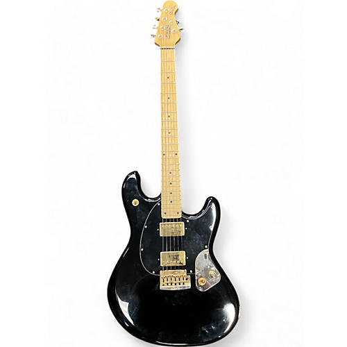 Sterling by Music Man Used Sterling by Music Man StingRay Jared Dines Black Solid Body Electric Guitar Black