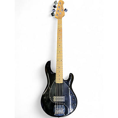Used Sterling by Music Man StingRay RAY5 Black Electric Bass Guitar