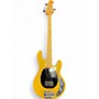Used Sterling by Music Man StingRay Ray24 Butterscotch Electric Bass Guitar Butterscotch