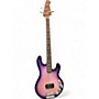 Used Sterling by Music Man StingRay Ray34 Trans Purple Electric Bass Guitar Trans Purple