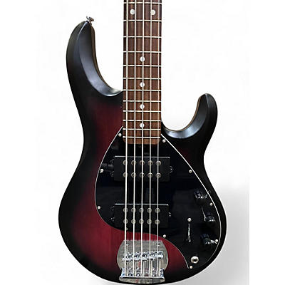 Sterling by Music Man Used Sterling by Music Man StingRay Ray5HH Ruby Red Burst Electric Bass Guitar