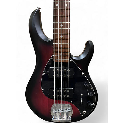 Sterling by Music Man Used Sterling by Music Man StingRay Ray5HH Ruby Red Burst Electric Bass Guitar Ruby Red Burst