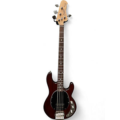 Used Sterling by Music Man StingRay Sub Series Walnut Electric Bass Guitar