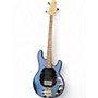 Used Sterling by Music Man Used Sterling by Music Man StingRay Trans Blue Electric Bass Guitar Trans Blue