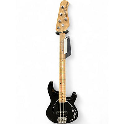 Used Sterling by Music Man StingRay5 Black Electric Bass Guitar