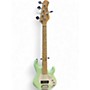 Used Sterling by Music Man StingRay5 Seafoam Green Electric Bass Guitar Seafoam Green