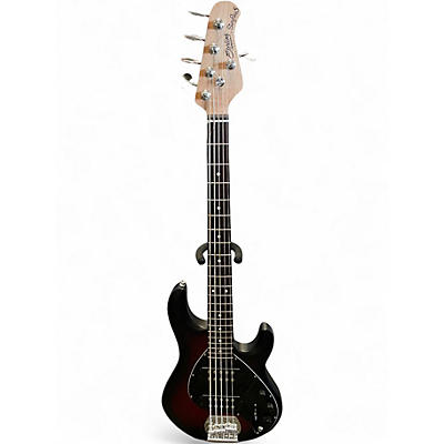 Used Sterling by Music Man StingRay5 Tobacco Burst Electric Bass Guitar