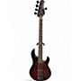 Used Sterling by Music Man Stingray 5 Dark Scarlet Burst Satin Electric Bass Guitar Dark Scarlet Burst Satin