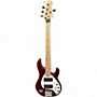 Used Sterling by Music Man Stingray 5 Red Electric Bass Guitar Red