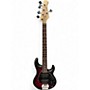 Used Sterling by Music Man Stingray 5 Ruby Red Burst Electric Bass Guitar Ruby Red Burst