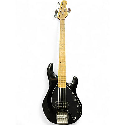 Used Sterling by Music Man Stingray 5 Sub Series Black Electric Bass Guitar