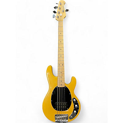 Used Sterling by Music Man Stingray Classic RAY25CA Yellow Electric Bass Guitar