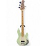 Used Sterling by Music Man Stingray Mint Green Electric Bass Guitar Mint Green