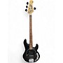 Used Sterling by Music Man Stingray RAY4 Black Electric Bass Guitar Black