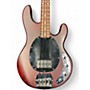 Used Sterling by Music Man Stingray RAY4 Walnut Satin Electric Bass Guitar Walnut Satin