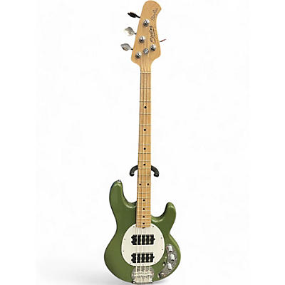 Sterling by Music Man Used Sterling by Music Man Stingray Royal Olive Electric Bass Guitar