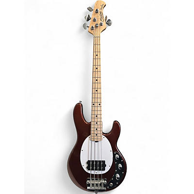 Used Sterling by Music Man Stingray Short Scale Copper Electric Bass Guitar
