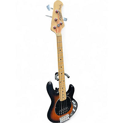 Used Sterling by Music Man Stingray Short Scale Sunburst Electric Bass Guitar