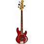 Used Sterling by Music Man Used Sterling by Music Man Stingray Sub 4 Cherry Electric Bass Guitar Cherry