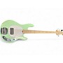 Used Sterling by Music Man Stingray Surf Green Electric Bass Guitar Surf Green