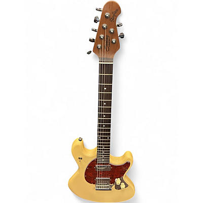 Used Sterling by Music Man Stingray Vintage White Solid Body Electric Guitar