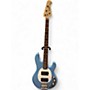 Used Sterling by Music Man Stingray bass  Daphne Blue Electric Bass Guitar Daphne Blue