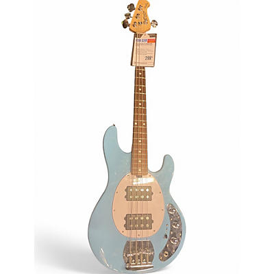 Used Sterling by Music Man Stingray blue Electric Bass Guitar