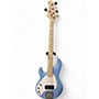Used Sterling by Music Man Stingray5 Left Handed Blue Electric Bass Guitar Blue