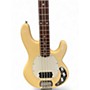 Used Sterling by Music Man Sub 4 Antique White Electric Bass Guitar Antique White